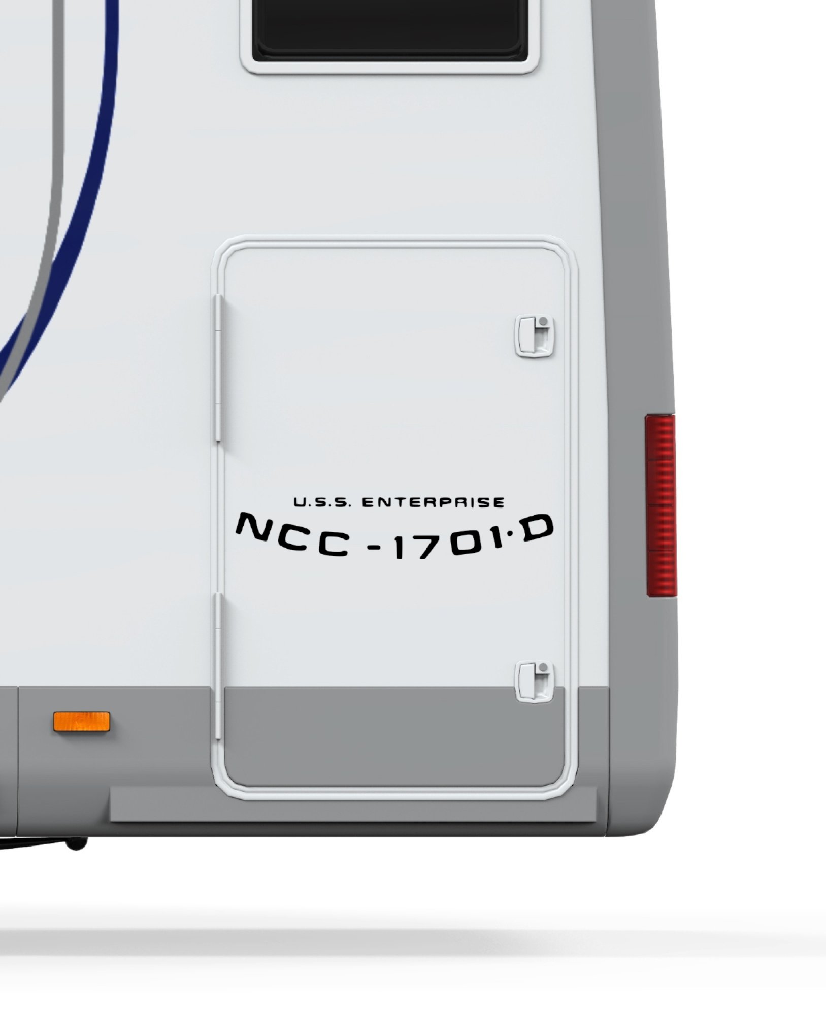 Aufkleber-Wohnmobil 46408 NCC 1701 D USS Enterprise